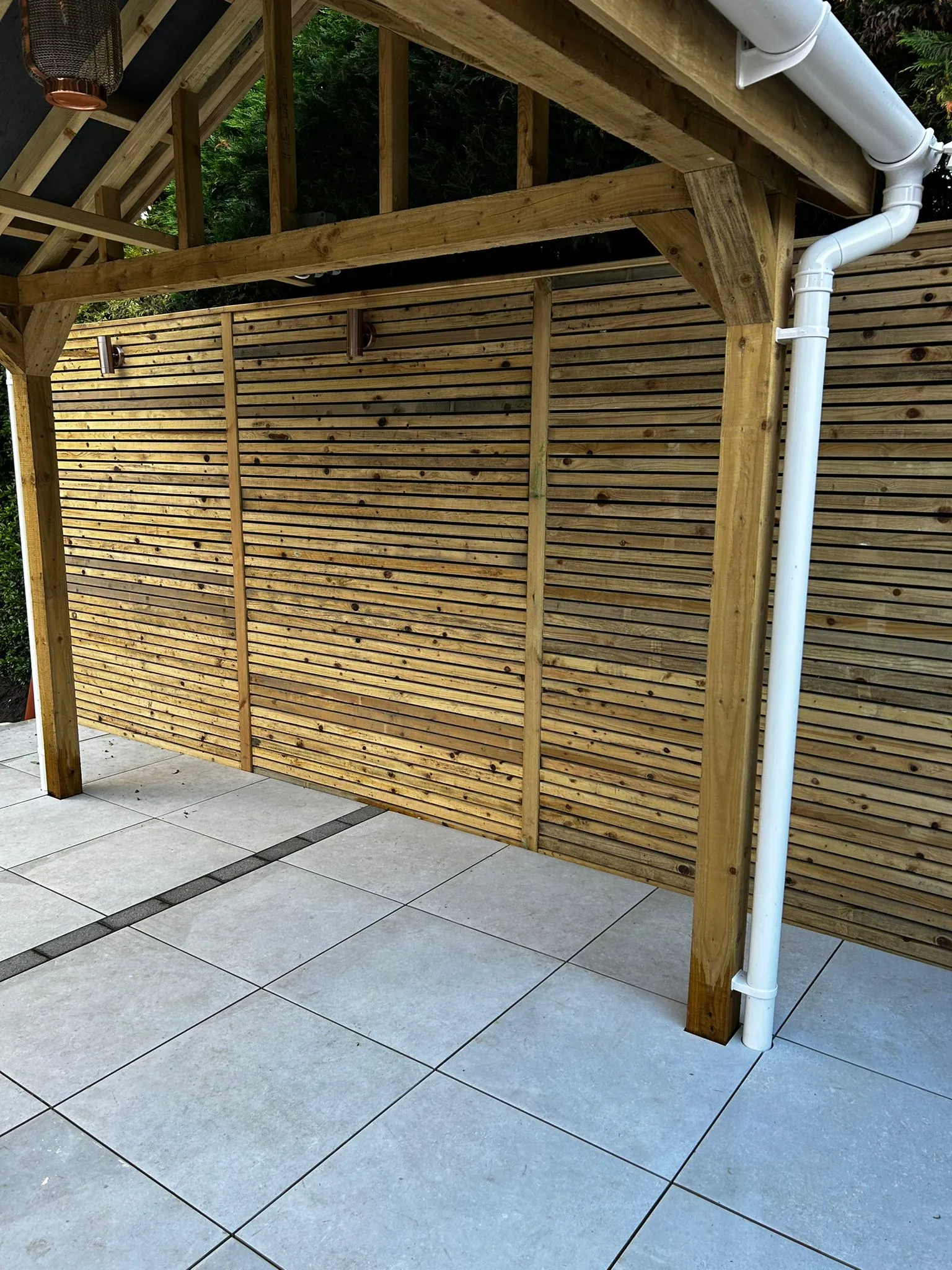 Wooden Wall Domestic Fencing
